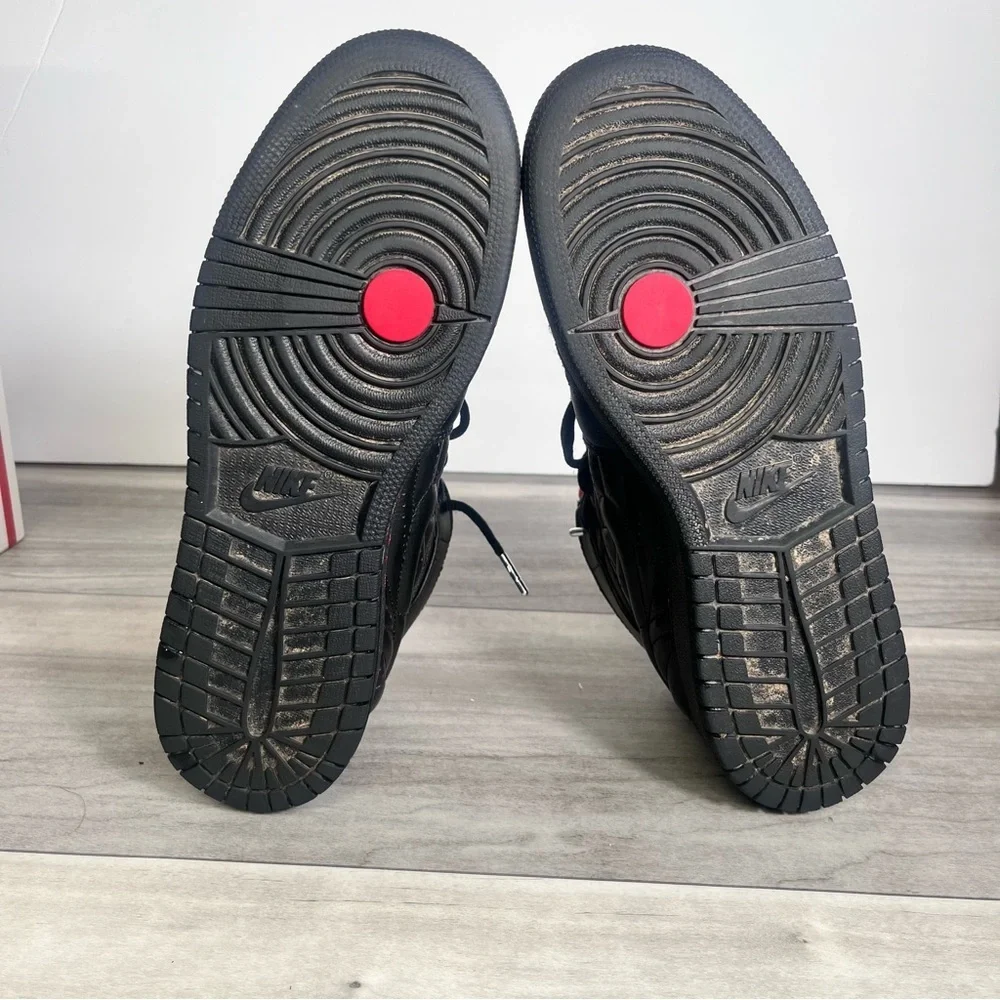 Nike Air Jordan 1 Retro 99 Bred Shoes Sneakers Kids Boys 7Y or Women’s 8.5